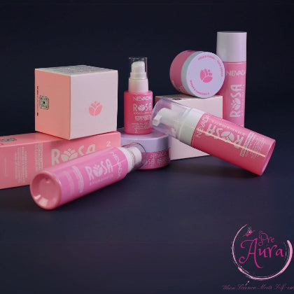 Rosa Set 3 Pieces: Toner, Serum, Cleansing Foam