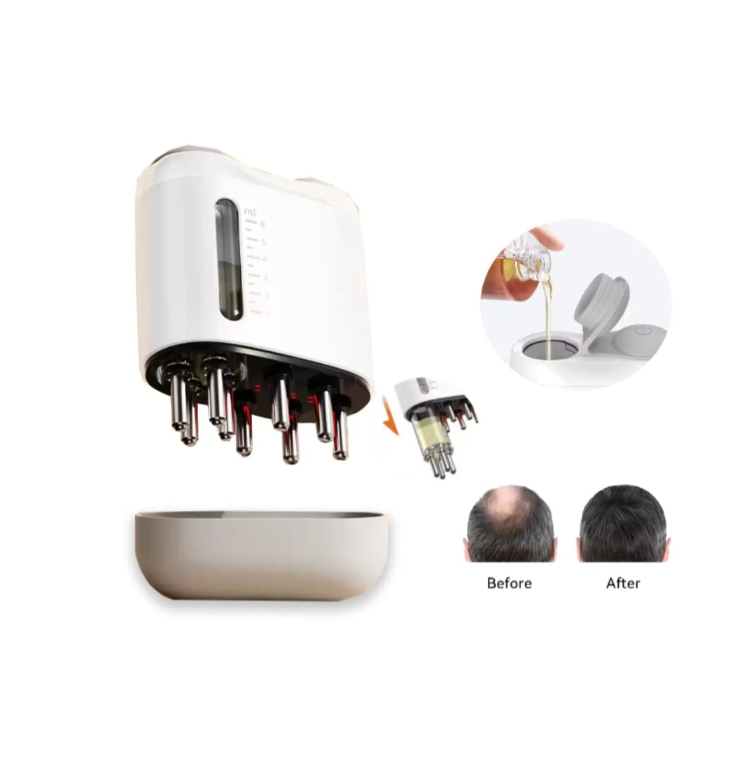 Electric Scalp massager & oil dispenser