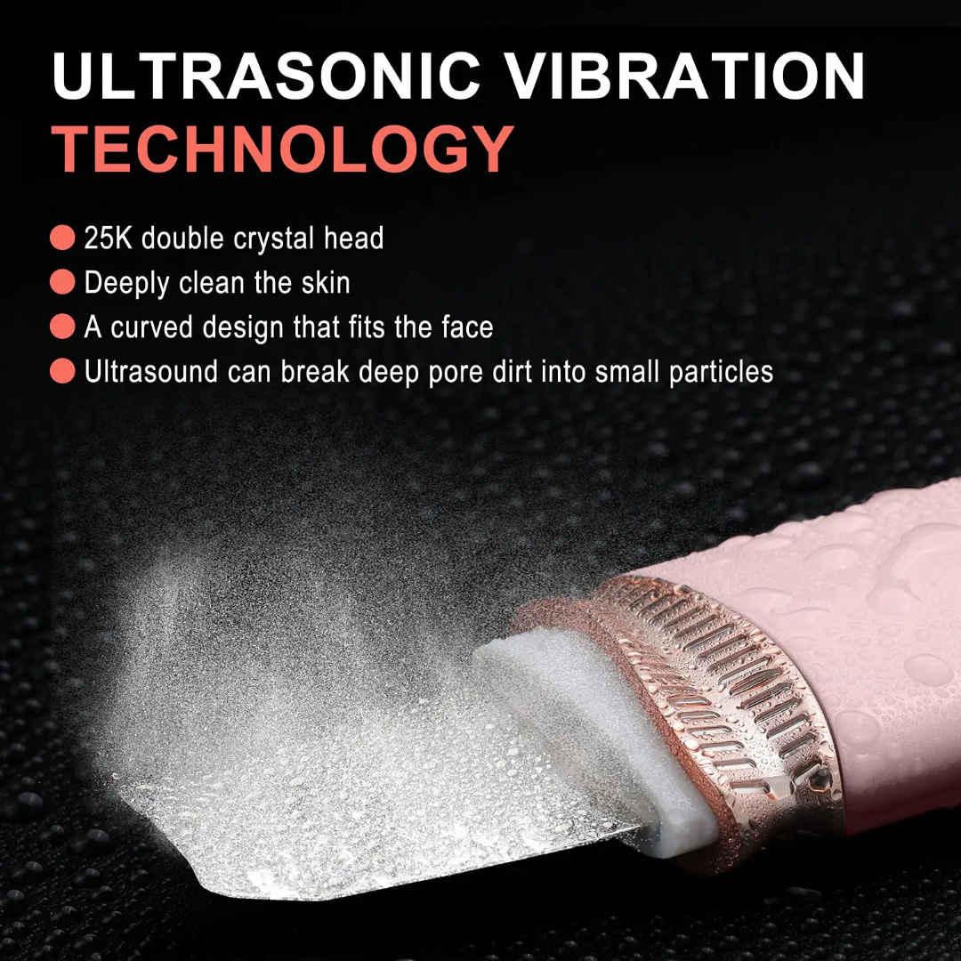 Ultrasonic Skin Scrubber & Lifting Tool